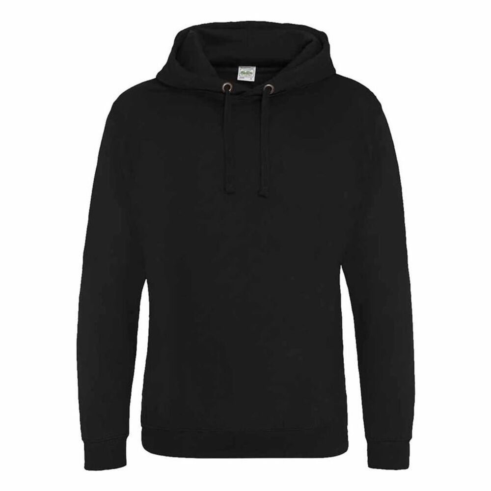 AWDis Hoods Mens Epic Hoodie / Jet Black